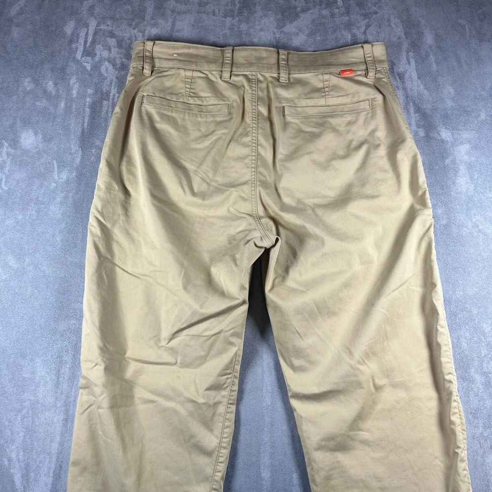 Nike Dri-FIT Mens Chino Golf Pants Khaki Tan Beige 32x32 Stretch Casual